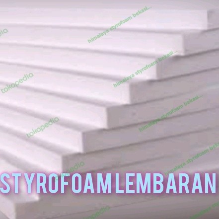 styrofoam lembaran 2 m x 1 m x 5 cm hard