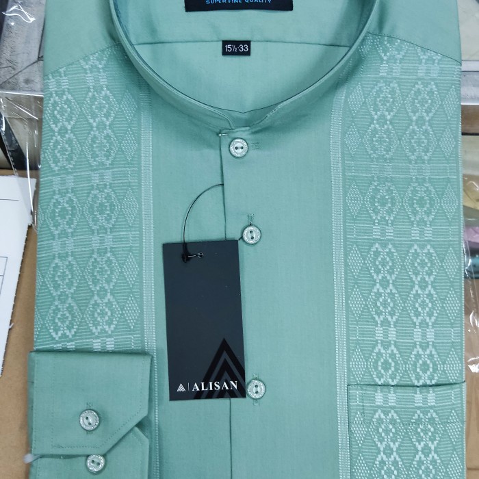 Baju Koko Lengan Panjang Pria Alisan Best Quality