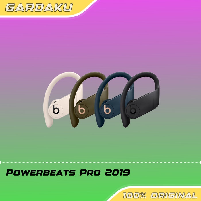 TERLARIS Powerbeats Pro - Power Beats Pro 2019 DR. Dre wirelesss Original Black