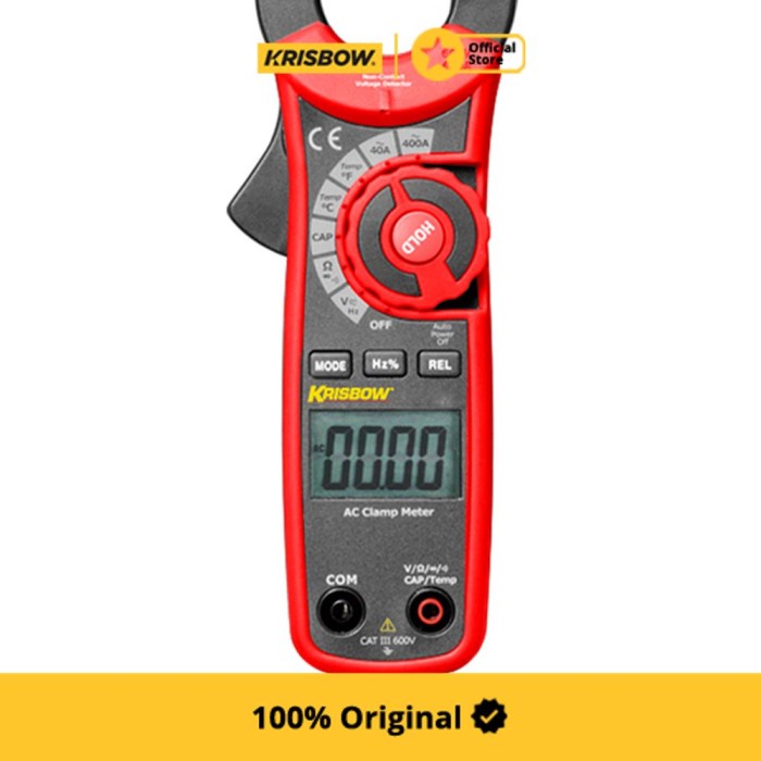 Krisbow Clamp Meter Tang Ampere Ac 400A