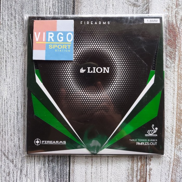 Bebas Ongkir Lion Firearms karet bat bet pingpong bintik serang short pips