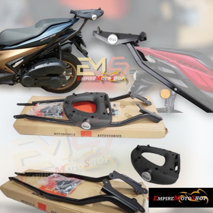 GIVI Bracket Box Motor Aerox 155 SRV Original Breket 2021