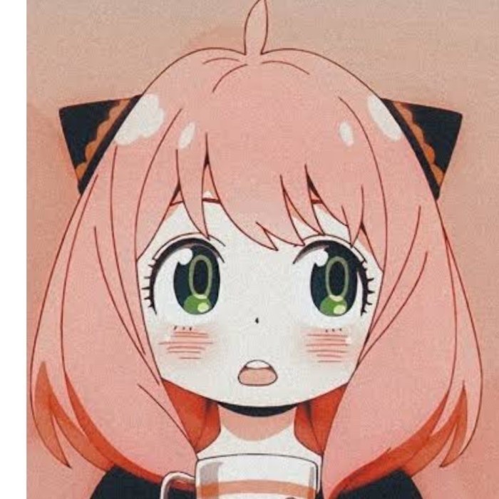 Wig cosplay rambut palsu anak Anya forges spyX family