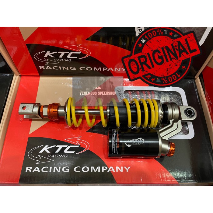 Shockbreaker Shock Ktc Racing Tipe Extreme Matic 300Mm-Kuning