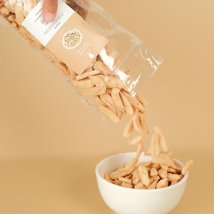 

terbaru !!! sambal bu djui bundle basreng (basreng original + basreng kecombrang) 500gr food pedas