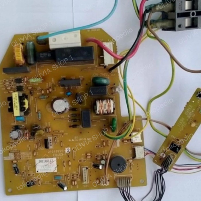 MODUL PCB AC DAIKIN R22 SOKET COKLAT SET SENSOR ORIGINAL