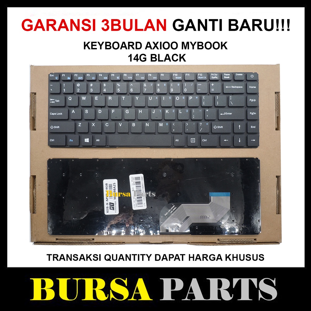 Keyboard Axioo Mybook 14g Black