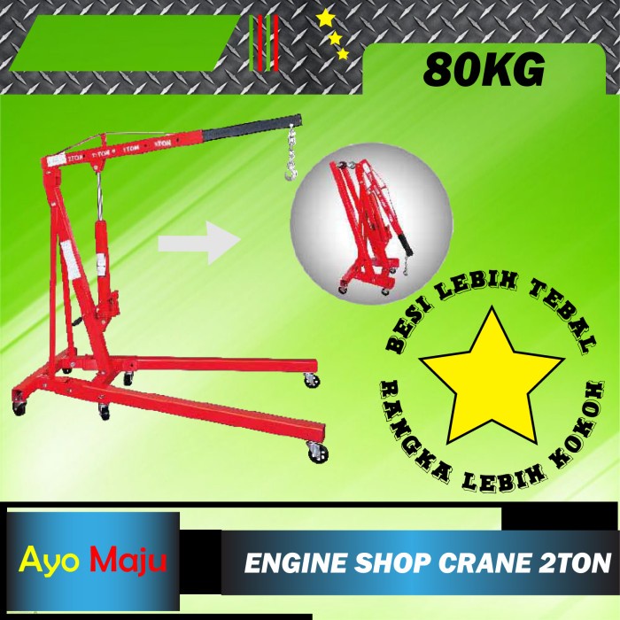 Terbagus Shop Crane 2 Ton / Engine Crane 2Ton
