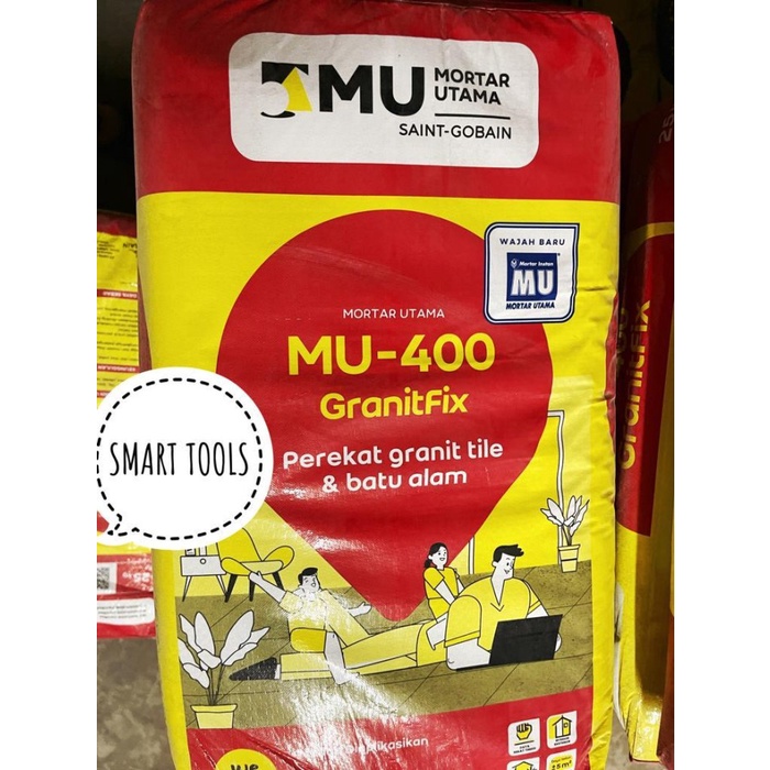 Mu 400 Granitfix 25Kg/Sak, Semen Pasang Granit Best