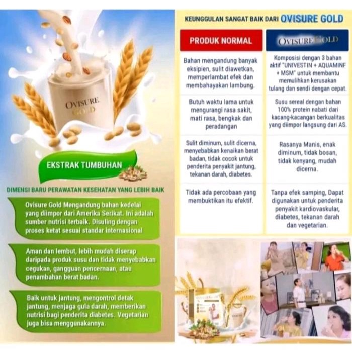 

PAKET 5 BOX OVISURE GOLD ASLI ORIGINAL PROMO