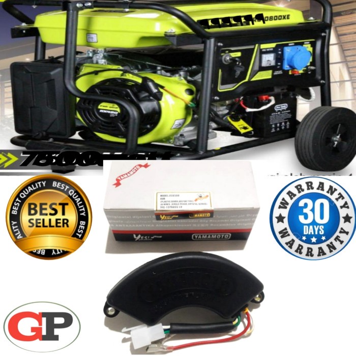 Grosir Avr Genset Bensin 5000-6500Watt.