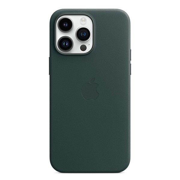 100% Original Apple 14 Pro Max Leather Case Magsafe Resmi Ibox Ready
