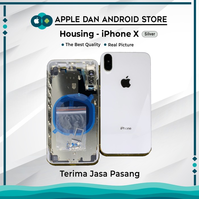 HOUSING IPHONE X / CASING IPHONE X GRADE ORIGINAL
