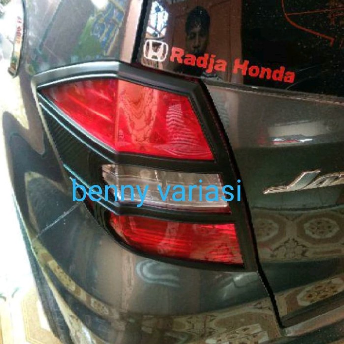 Garnish Garnis lampu depan belakang All New Jazz 2011 2012 2013 hitam