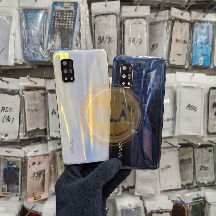 HOUSING BACK CASING BACKDOOR COVER FULLSET + BEZEL VIVO V17 / VIVO V19