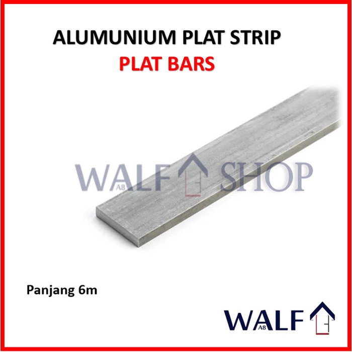 PREMIUM Plat Alumunium Plat Strip Plat Bars Tebal 1 mm TOLONG BACA DESKRIPSI