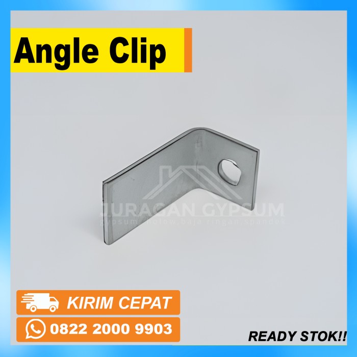 PREMIUM Angle clip L siku angel klip plat besi Anjel clip