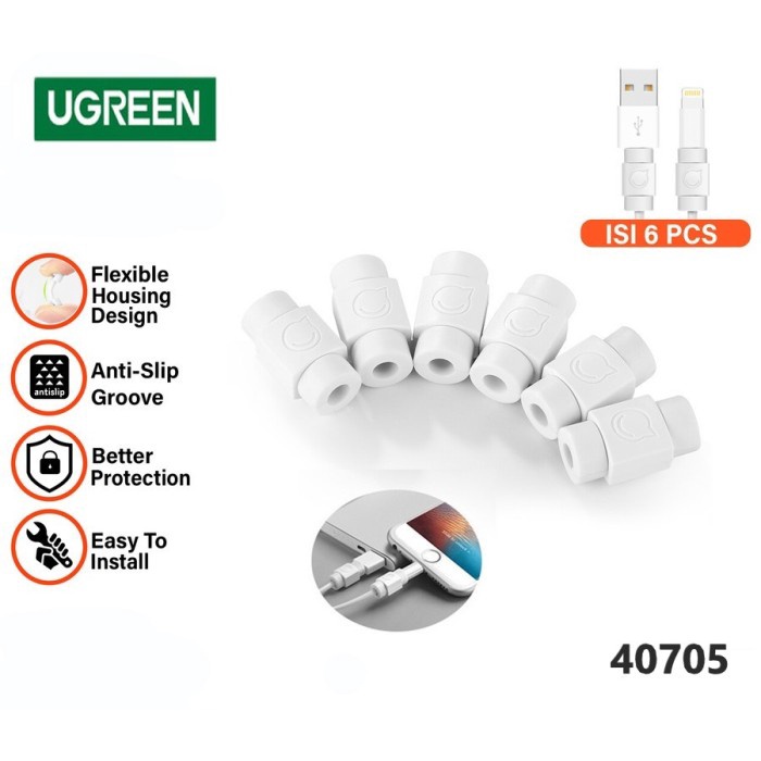 

UGREEN Cable Cord Holder Protector Pelindung Kabel Data Charger 40705