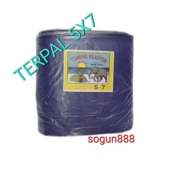 PREMIUM Terpal Plastik 5x7 meter. Terpal 7x5 type A3