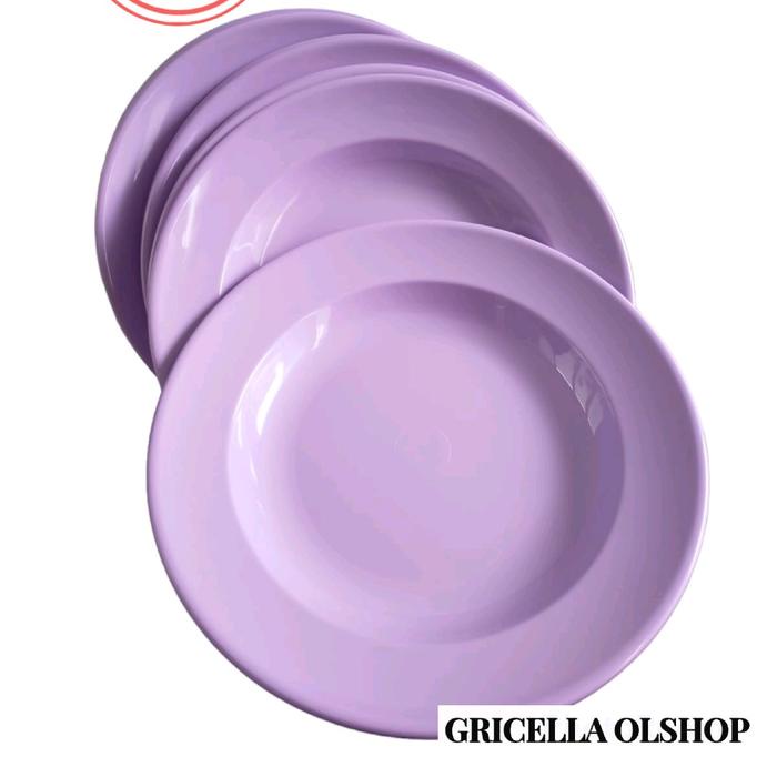 [mojiko] - PROMO 6PCS PIRING MELAMIN ORIGINAL SNI MERK SINGA SINGI DAN DINER WARE 9 INCH