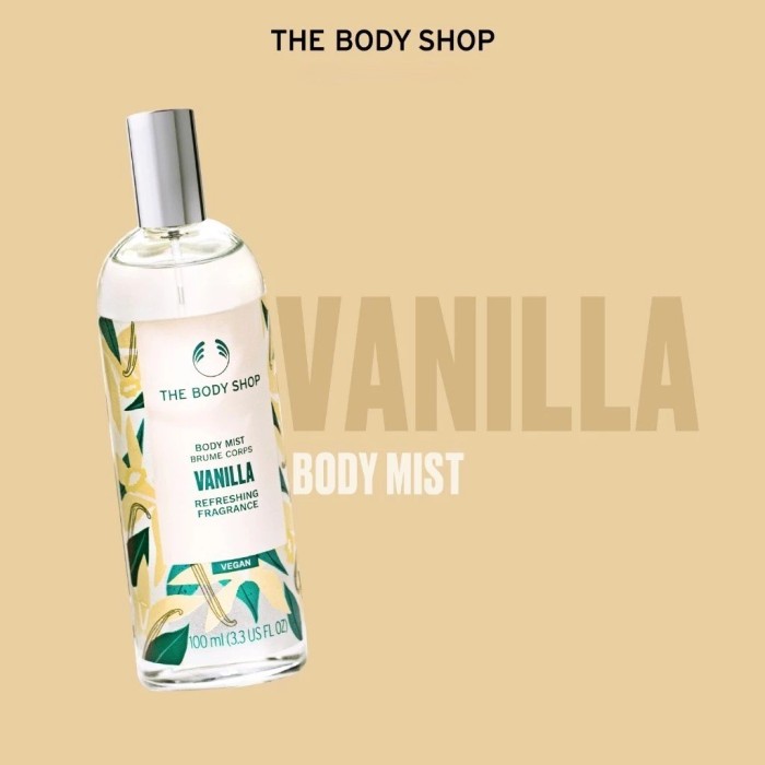 The Body Shop Original Vanilla Body Mist 100Ml