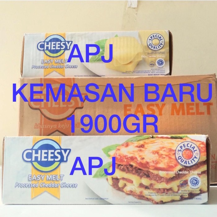 

Cheesy easy melt 2kg keju