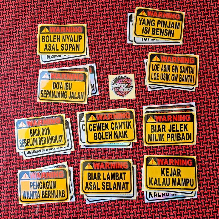 

Stiker Sticker Yang Pinjam Isi Bensin Dll Cutting
