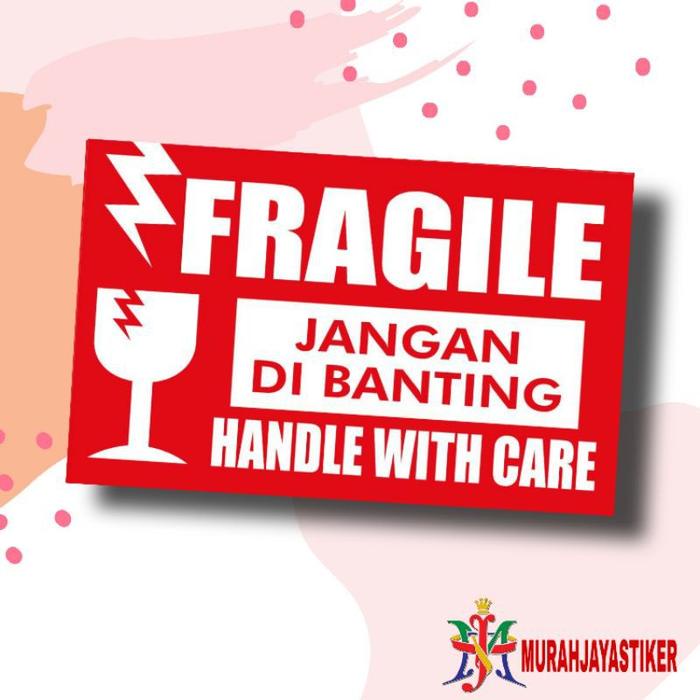 

Stiker Fragile Isi 100 Lembar