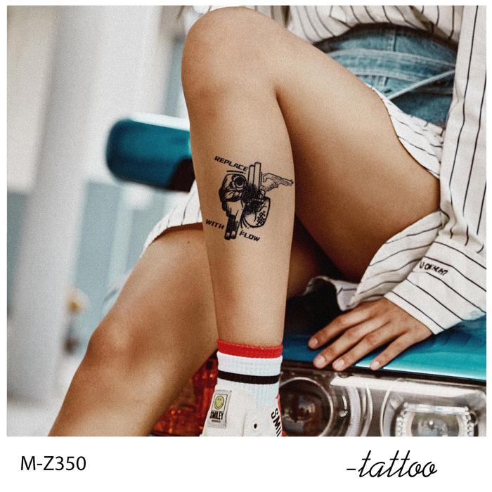 Zoar Y57 Stiker Tato Temporary Semi Permanen Tahan Lama Tattoo Menempel Dekorasi Seni Untuk Pria Dan