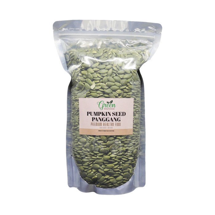 

BARANG TERLARIS PUMPKIN SEED PANGGANG 1 KG PREMIUM - BIJI LABU ROASTED 1000 GRAM