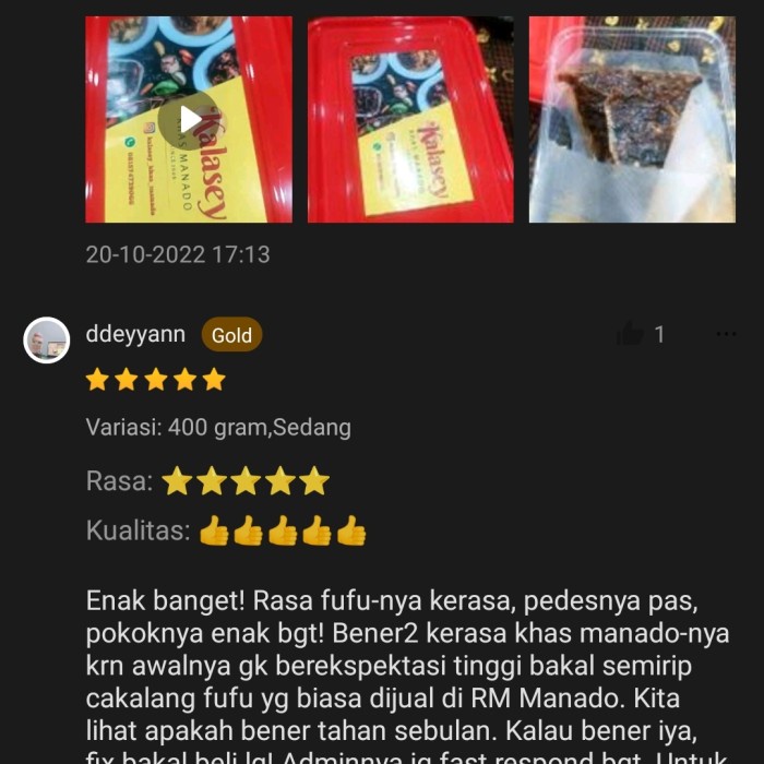 

BARANG TERLARIS ABON CAKALANG