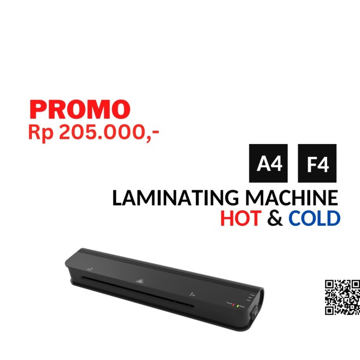 

NEW MESIN LAMINATING F4 A4 WESTECH LM-04 HOT AND COLD ULTRA SLIM DAN ULTRA ORIGINAL QUALITY