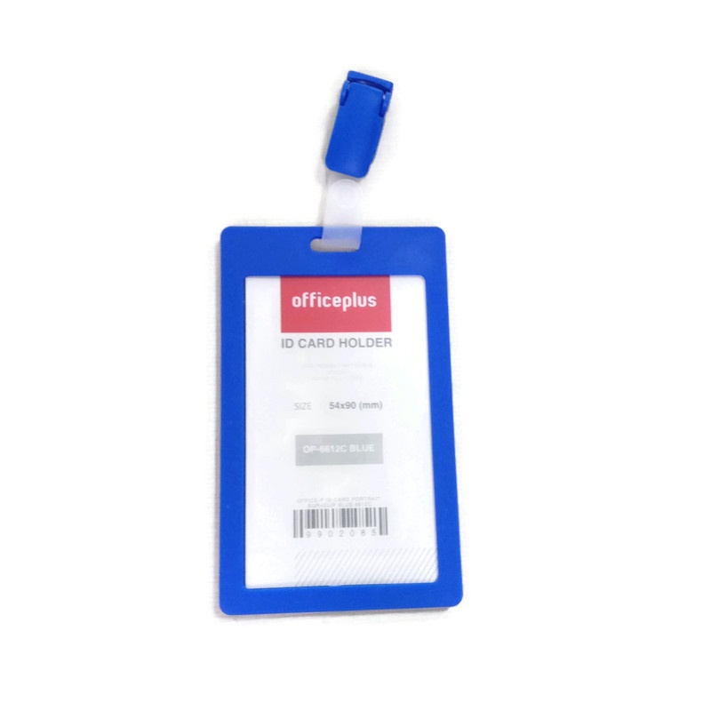 

Gramedia Pettarani - Office-Plus Id Card Portrait Sqr+Clip Blue 6612