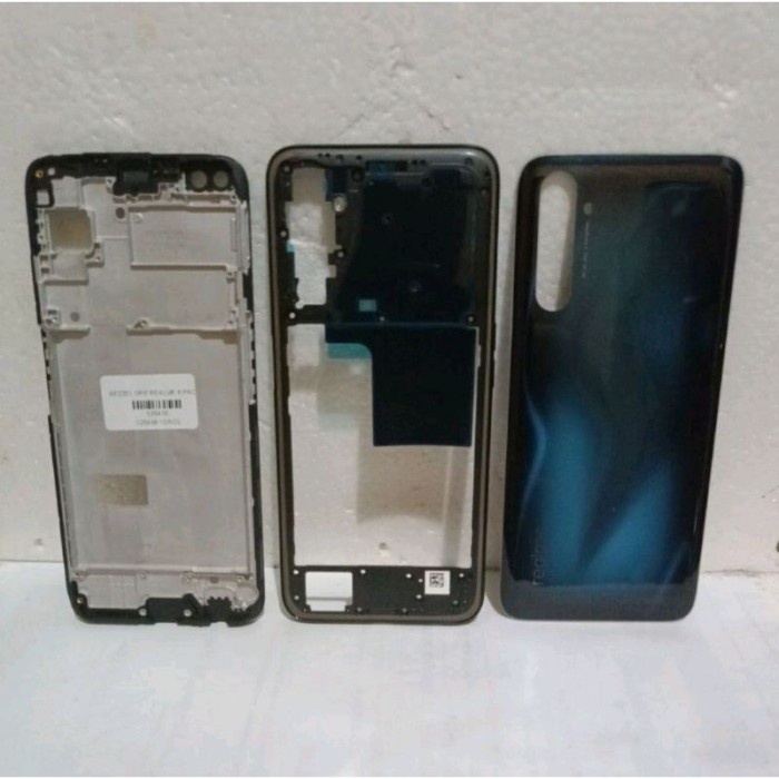 KESING CASING HOUSING FULL SET REALME 6 PRO FRAME + BEZEL + BACKDOOR ORI