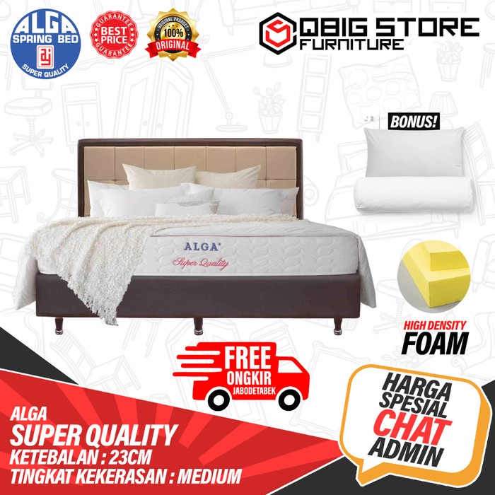 Kasur Springbed Alga Super Quality Spring Bed Matras
