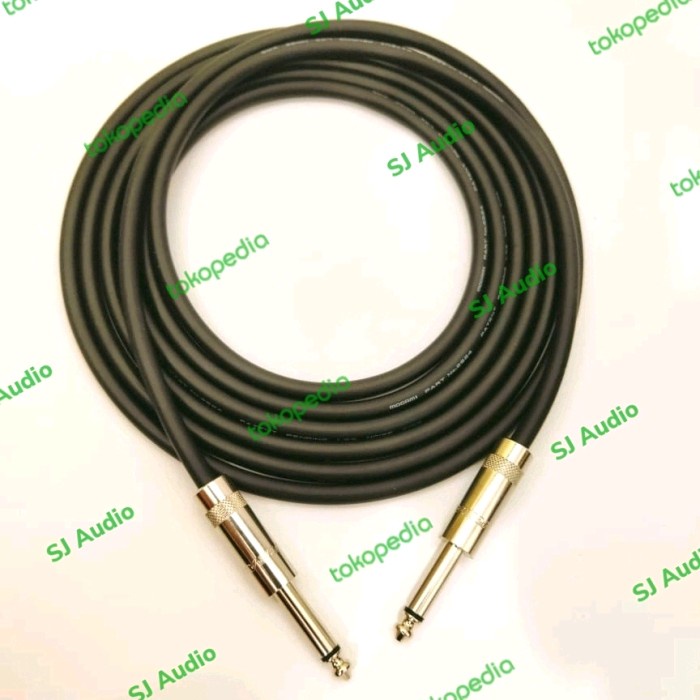 Trend Kabel Jack Instrument Gitar, Kabel Gitar Bass Mogami 2524 Original