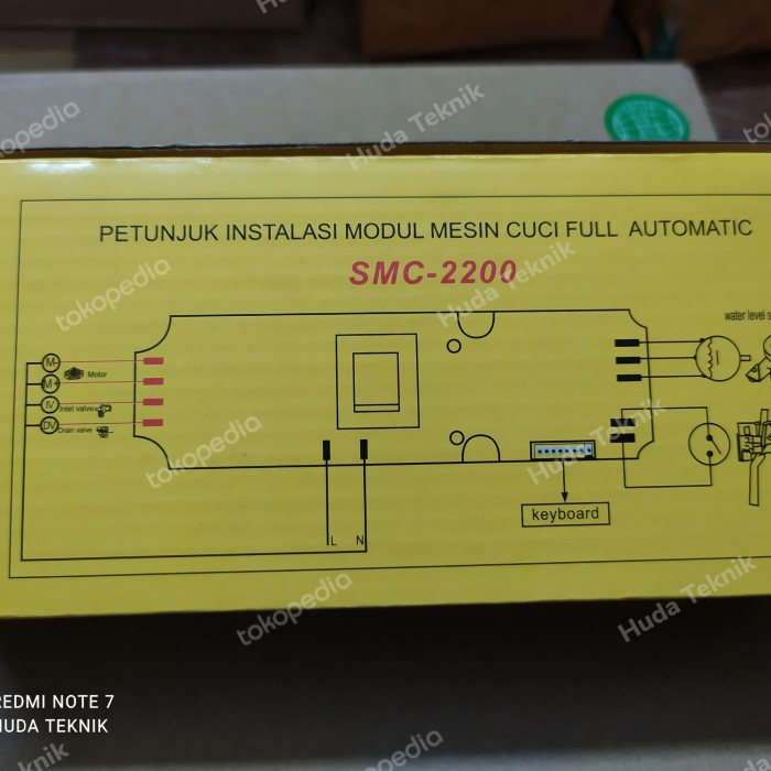 modul mesin cuci universal