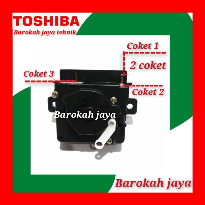 Timer mesin cuci Toshiba 2 tabung