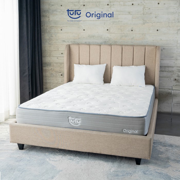 [tch] - Kasur Pocket Spring Bed TURU ORIGINAL uk. 100x200 (Super Single)