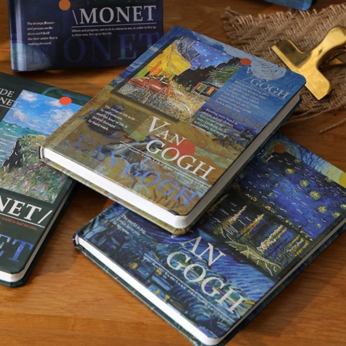 

ic] 1 pcs buku jurnal aesthetic lukisan notebook hardcover