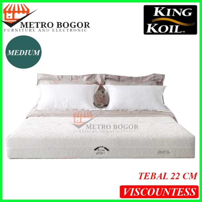Kasur Spring Bed King Koil Viscountess 180X200 Hanya Kasur Murah