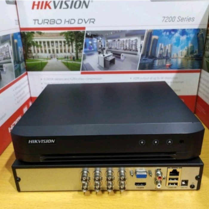Dvr 8 Hik-Vision DS-7208HQHI K1E Support Cctv Hik-Vision 5mp 8