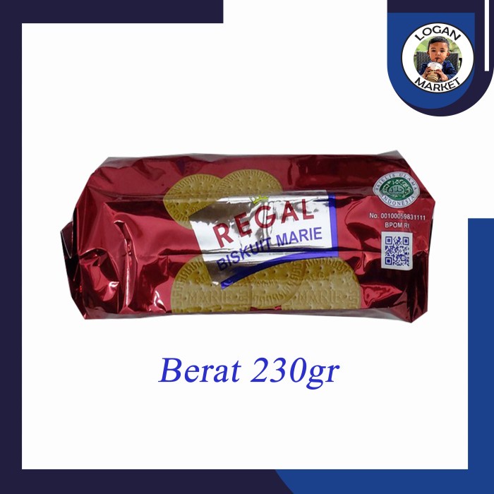 

Marie Regal Biskuit 230 gram 230gram