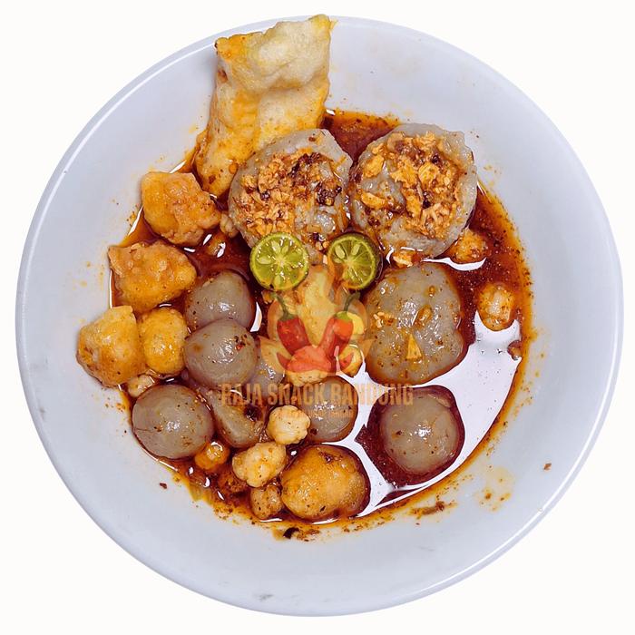 

baso aci ayam suwir pakai chili oil Food Pedas Instan Kuah bebas lemak jenuh pedas hot aci enak boci