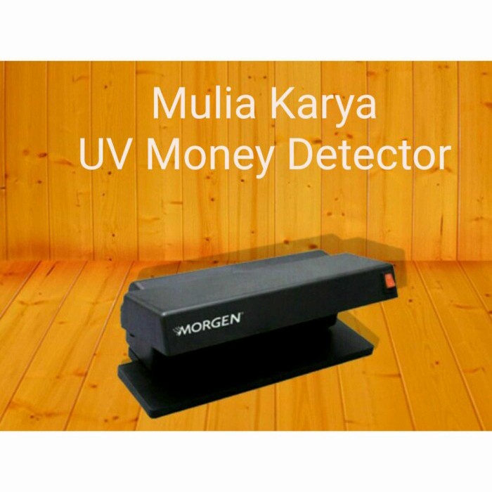 

Terlaris ALAT DETEKSI UANG PALSU LAMPU UV / MONEY DETECTOR MORGEN MGO 3601 ASLI SALE