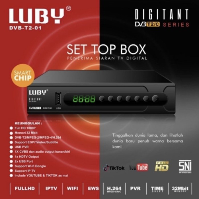 Set Top Box TV Digital Luby