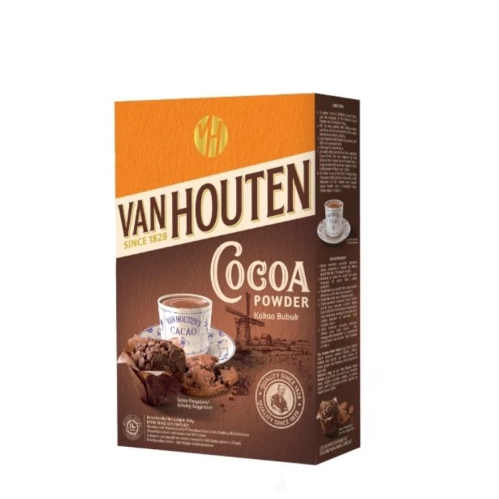 

Ready Stok" Van Houten Cocoa Powder 165Gr Bubuk