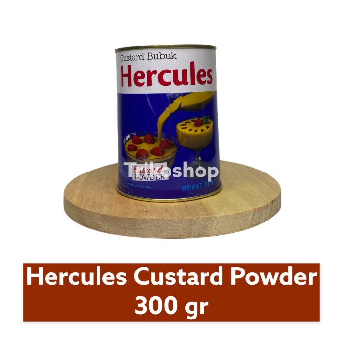 

Ready Stok" Hercules Tepung Custard / Custard Powder 300Gr