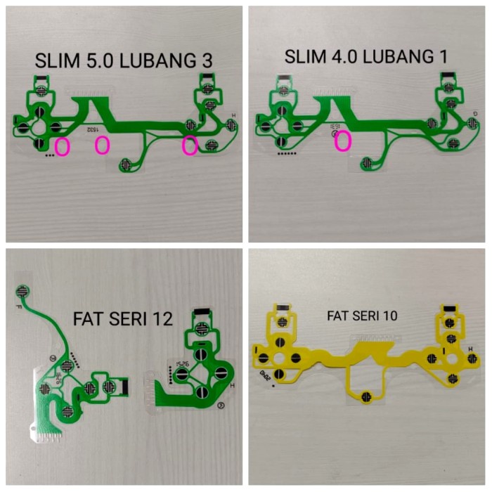 TERBARU PCB STIK PS4 ORI FLEXIBLE STIK PS4 ORIGINAL SEMUA TYPE