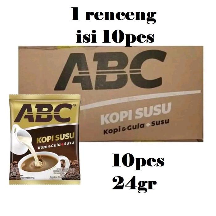 

Kopi ABC Susu Bubuk 1 Dus 12rtg x 10bks x 30gr - Air Coffee